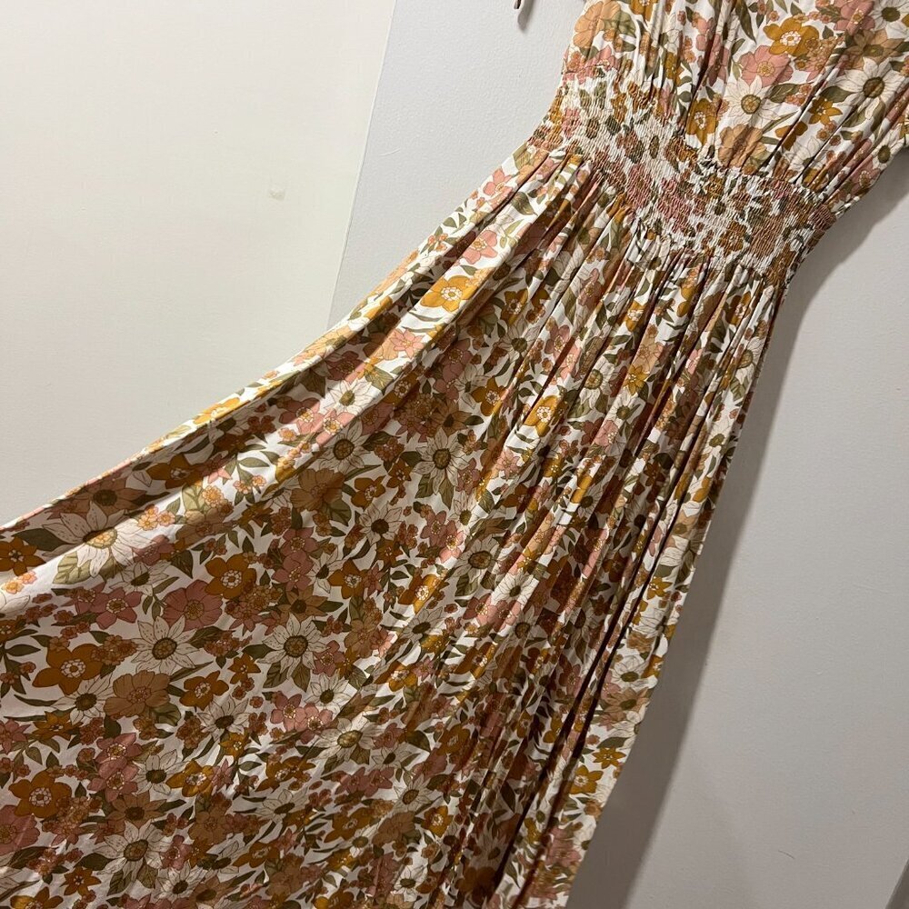 🌸 Simplee Floral Midi Dress | Size M | Boho Chic 🌸 - Picture 8 of 11